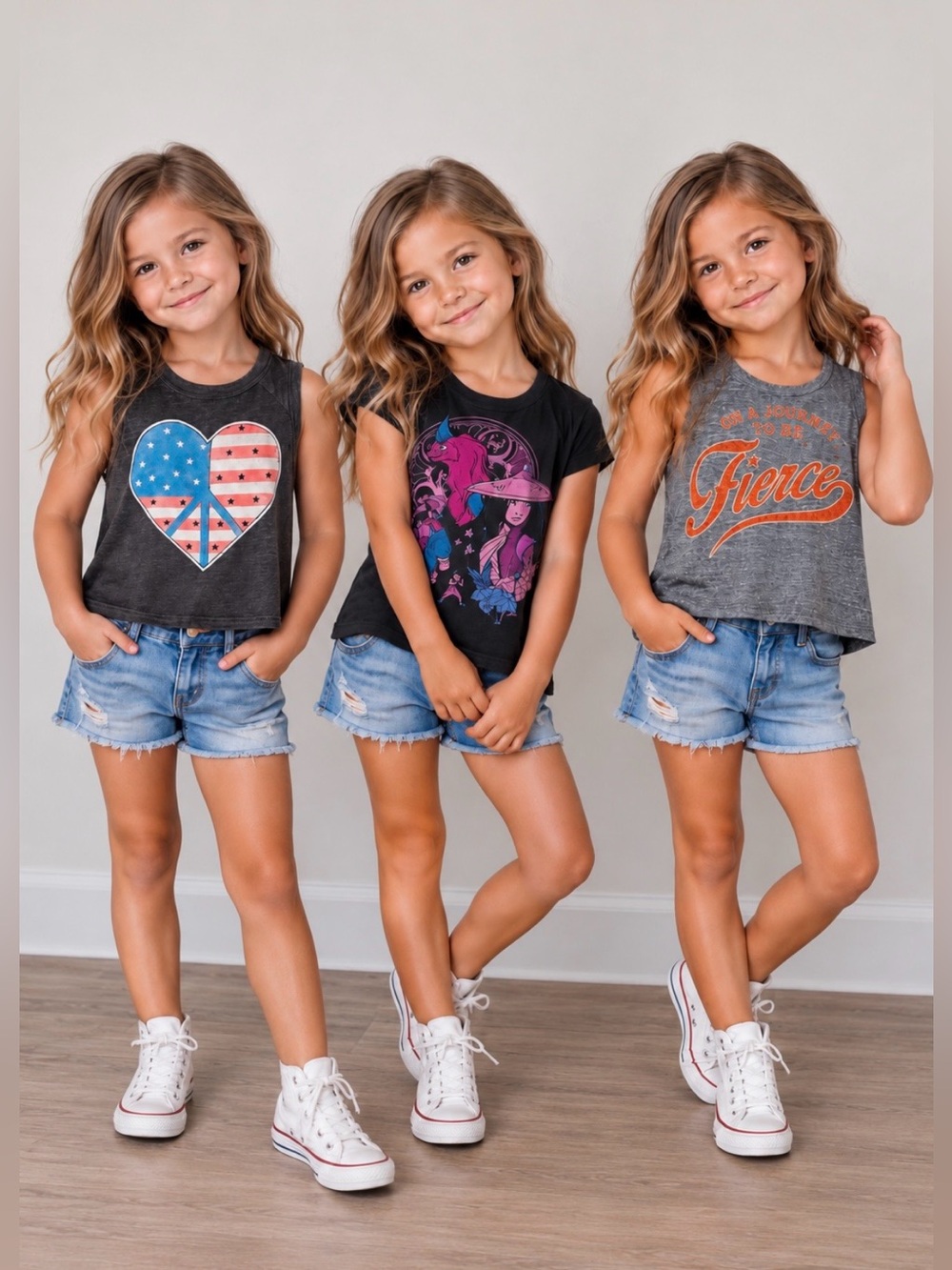 NWT/NWOT Disney Raya & Junk Food Girls Graphic Muscle & Tee Shirt Bundle 3pc